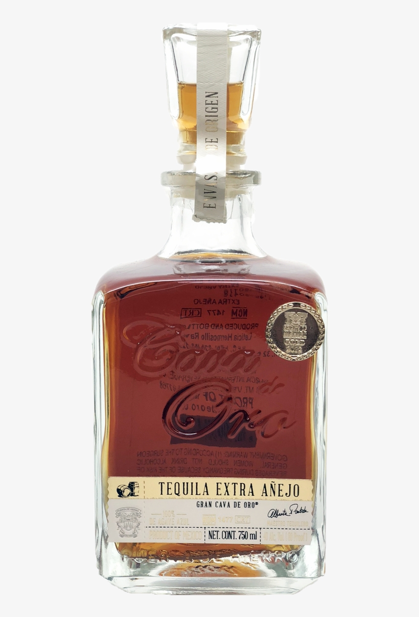 Cava De Oro Extra Anejo Tequila 750ml - Cava De Oro Extra Anejo Tequila, transparent png #3127071