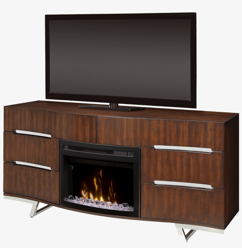 Dimplex Valentina Media Console Cherry - Dimplex Valentina Collection Gds25cd-1826bc 72" Media, transparent png #3127601