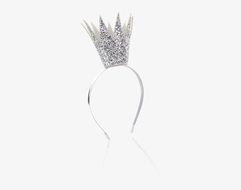 Milk And Soda King Of Queens Headband In Silver - Engagement Ring, transparent png #3128401