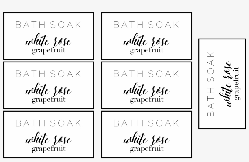 Diy White Rose Petal & Grapefruit Bath Soak With A - Petal, transparent png #3128580