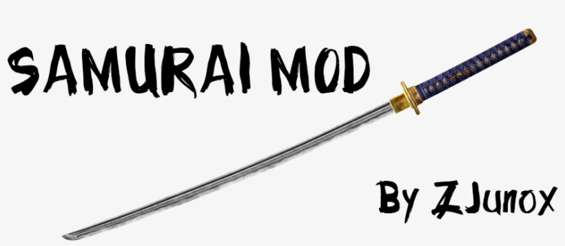 [1 - 4 - 6/1 - 4 - 7] Samurai Mod V1 - 3 - 3 - By Zjunox - Épée, transparent png #3129110