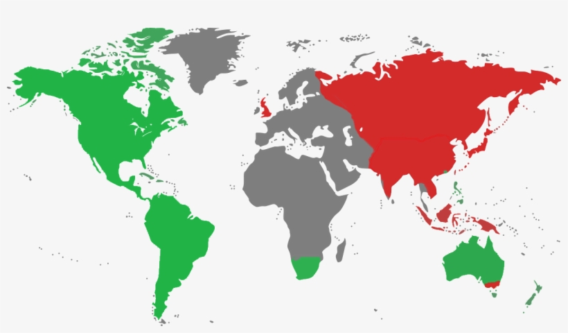 Katana Legality Worldwide - World Map Purple * Png, transparent png #3129266
