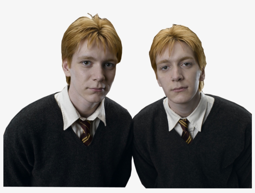 Harry Potter Fred And George Meme, transparent png #3129314