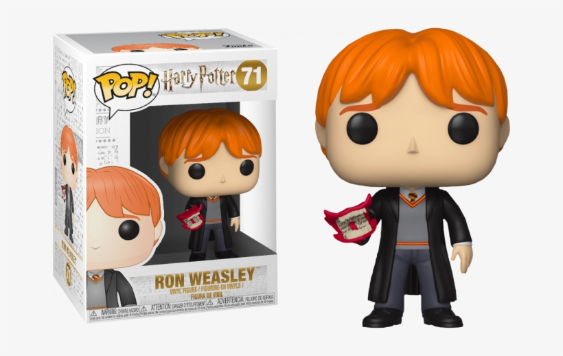 Harry Potter Ron Weasley - Pop Vinyl, transparent png #3129315
