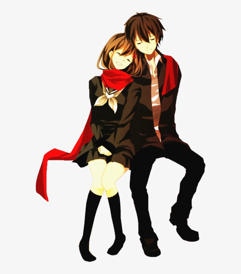 Anime Couple Png - Anime Couple Png Transparent, transparent png #3129342