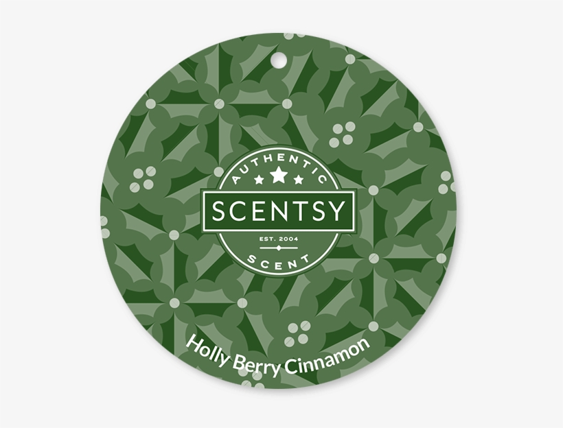 Holly Berry Cinnamon Scent Circle - Scentsy Scent Pak Lush Gardenia, transparent png #3129417