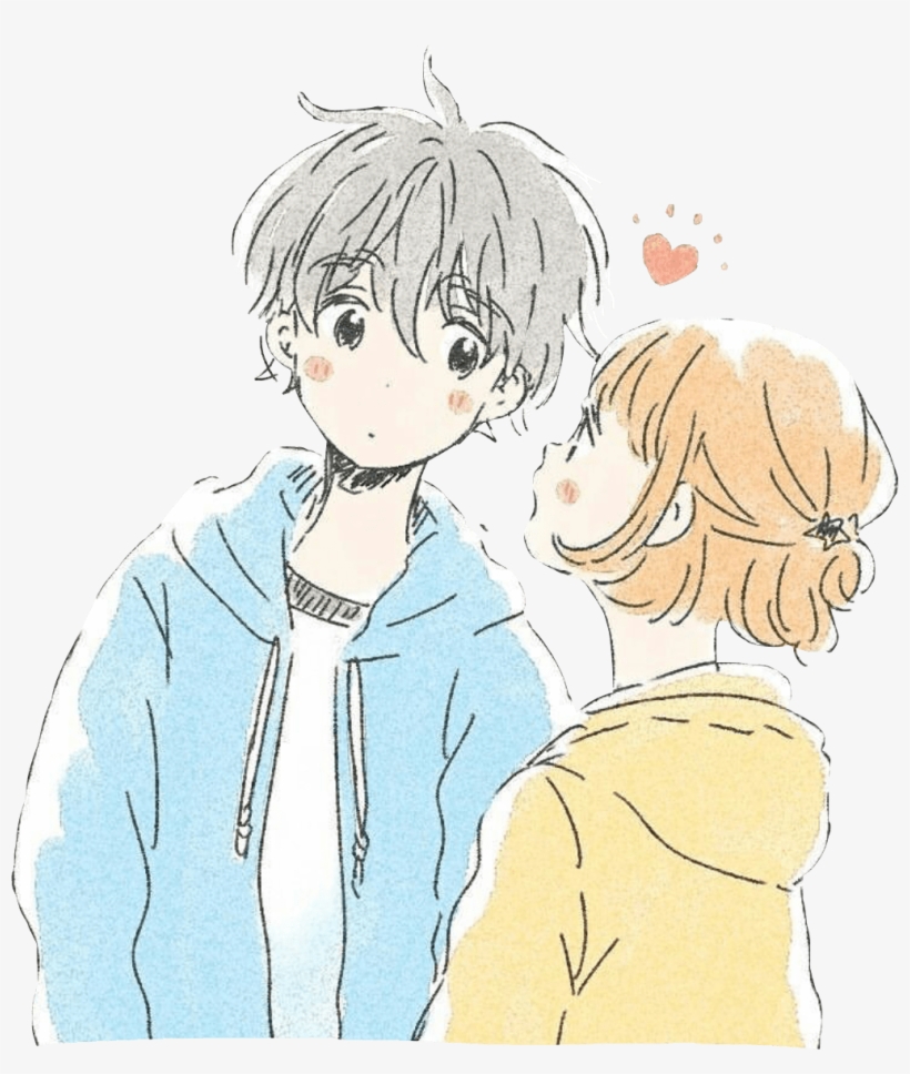 Cuteanime Anime Kawaii Animecouple Couple Cute Pastelco - Anime Kawaii, transparent png #3129467
