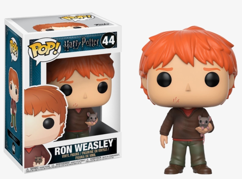 Funko Pop! Movies: Harry Potter - Ron Weasley, transparent png #3129489