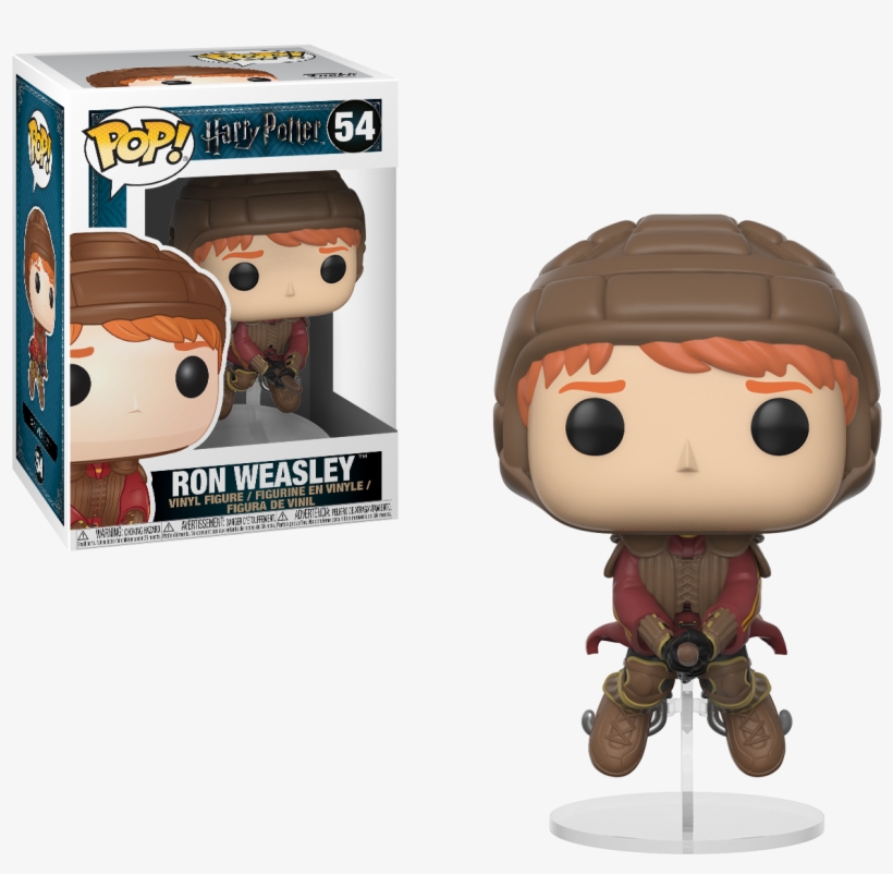 Harry Potter - Funko Pop! Movies: Harry Potter - Ron Weasley, transparent png #3129492