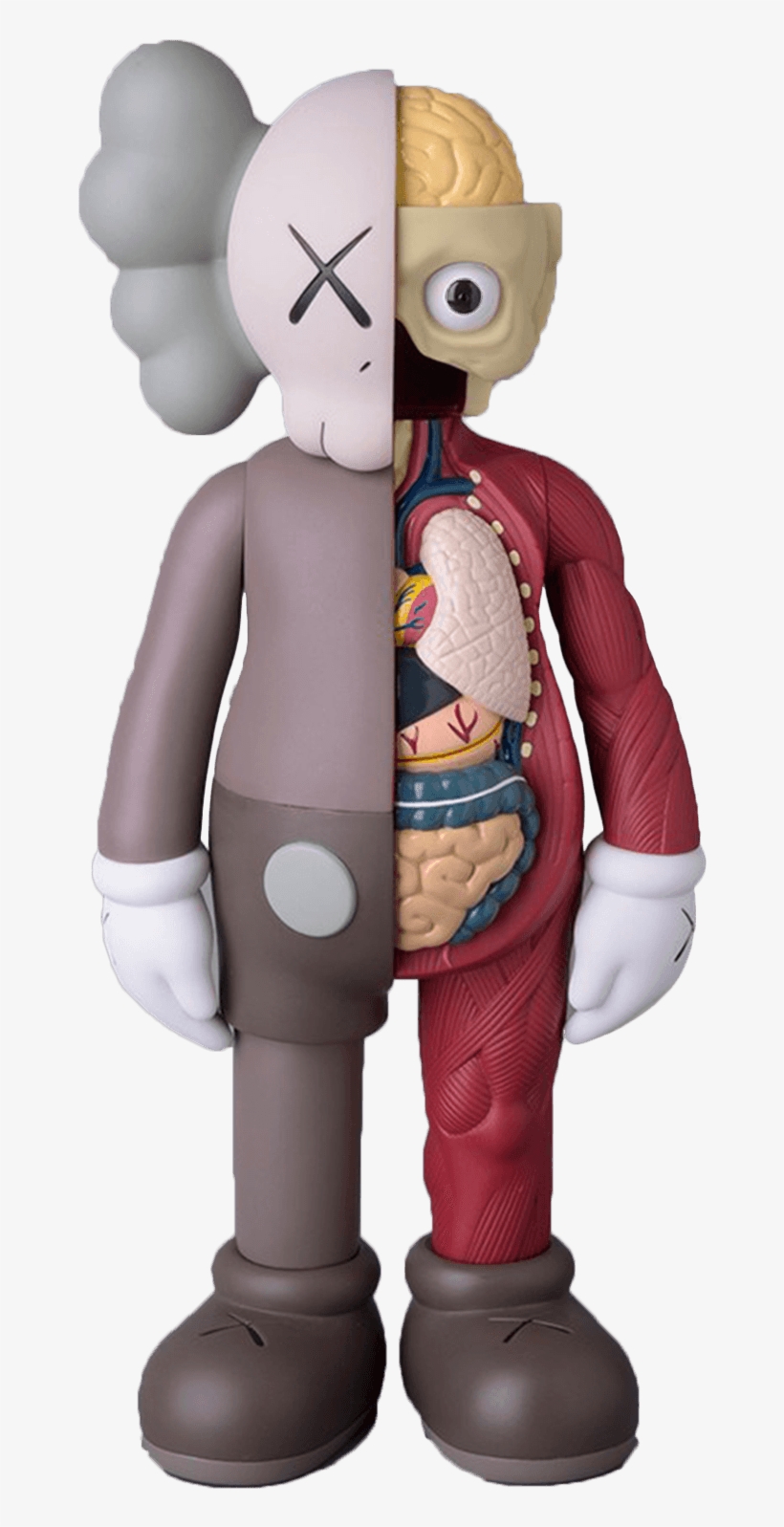 Kaws Companion Flayed Brown Open Edition - Kaws Companion Flayed, transparent png #3129837
