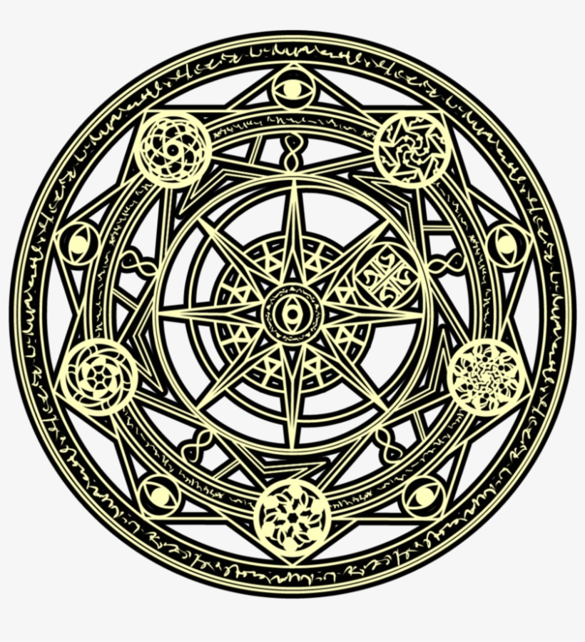 With A Golden Glow By Omni-science On Deviantart Mystical - Alchemy Pendant Necklace, Image Pendant Handmade, transparent png #3129861
