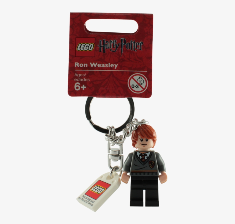 Lego Ron Weasley Keychain - Lego Harry Potter, transparent png #3129893