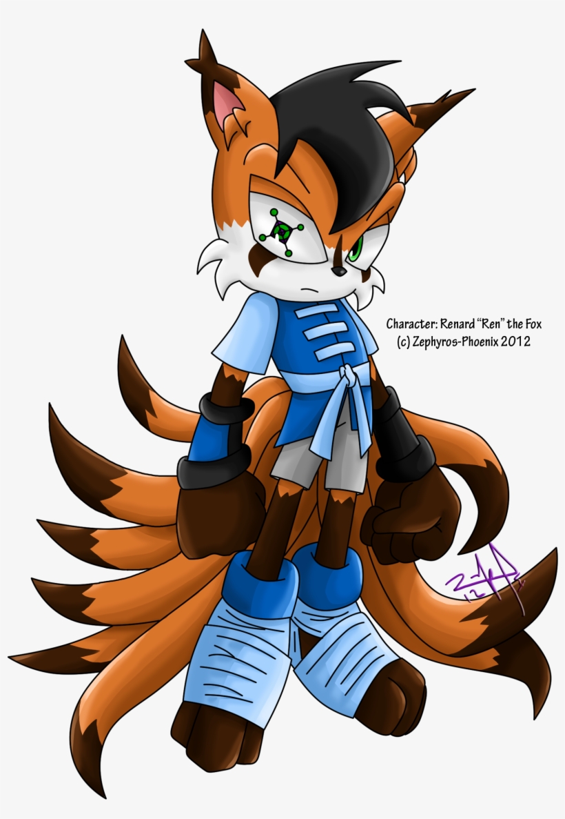 Ren Is The Current Holder Of The Prophet's Eye And - Sonic Fox Characters, transparent png #3130226