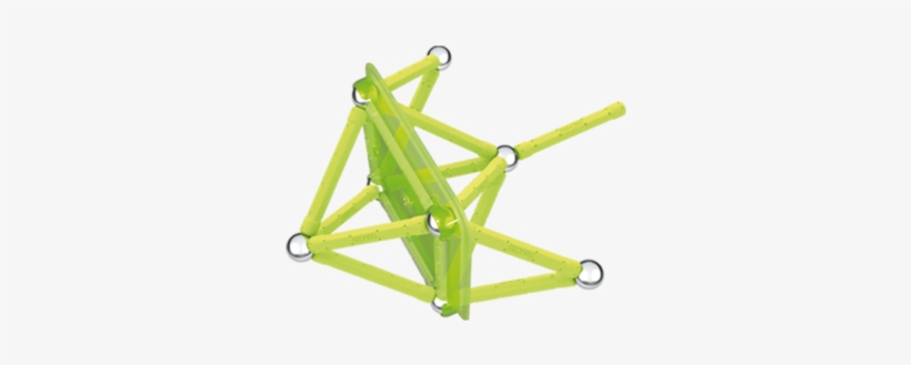 Geomag Classic Glow 30 Model 12 1 300 400 - Geomag Glow Construction Set - 30 Pieces, transparent png #3130328