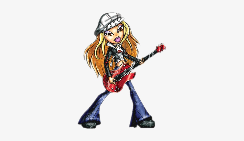 Yasmin Rock Angelz - Bratz Rock Angelz Guitar, transparent png #3130465