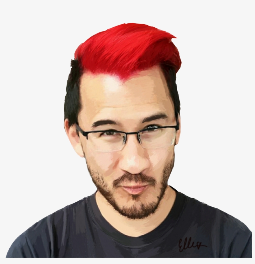 Blue Red Hair Man, transparent png #3130583