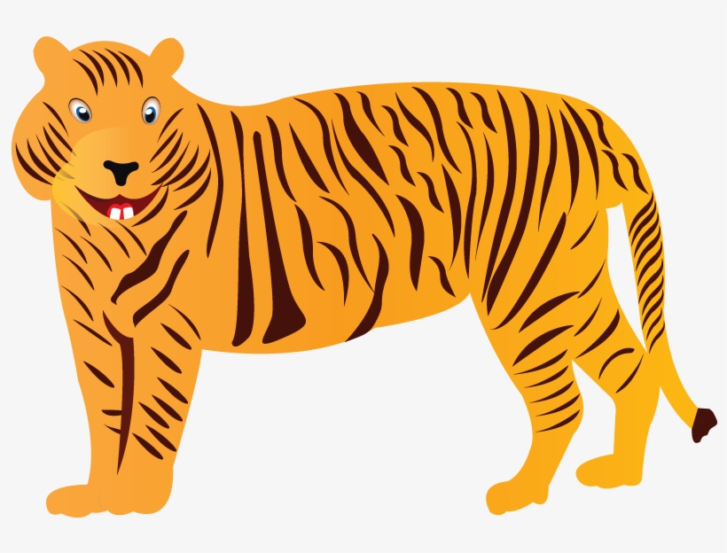 T T For Tiger - Bengal Tiger, transparent png #3130793