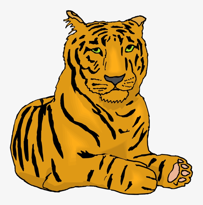 Tiger - Malvorlage Tigger, transparent png #3130853
