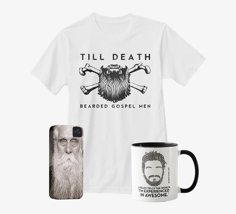 Bearded Gospel Merch - Skull And Crossbones King Duvet, transparent png #3131070