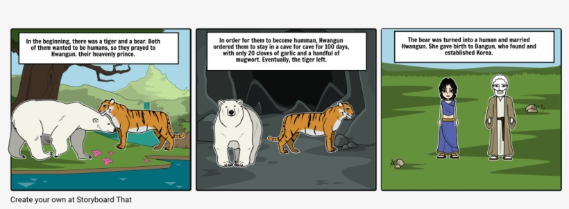 Soc Sci Hw - Creation Of Korea Myth, transparent png #3131098