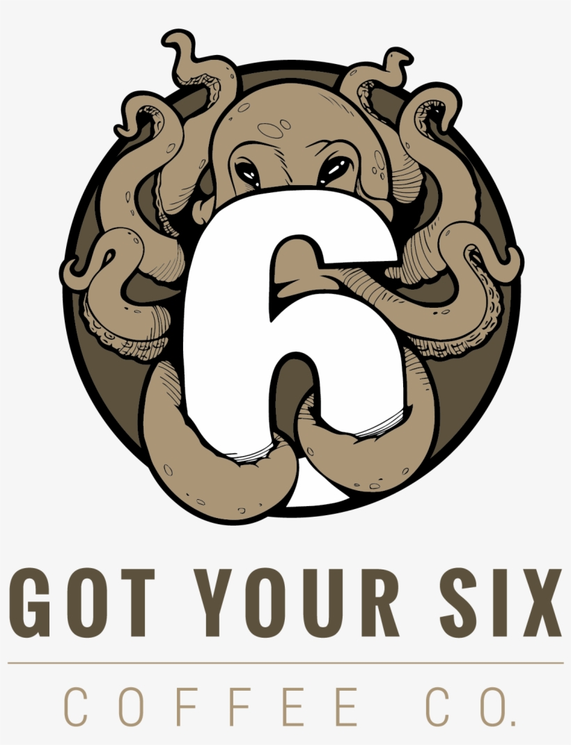 Got Your 6 Coffee - Graphic Design, transparent png #3131661