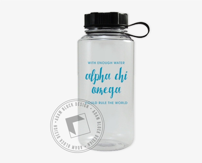 Alpha Chi Omega Water Bottle - Rush Sigma Nu Shirt, transparent png #3131802