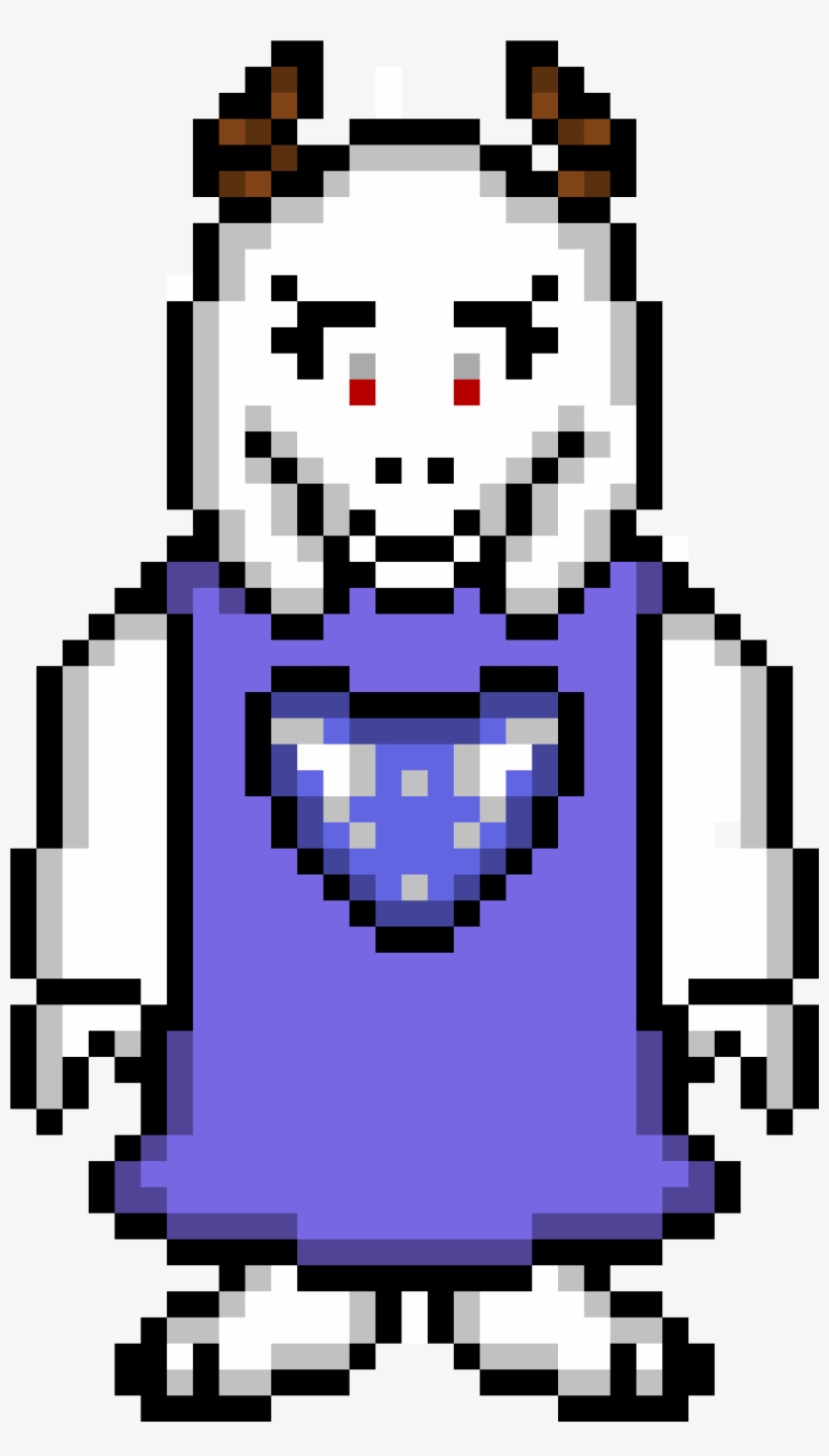 Undertale Toriel Sprite - Toriel Undertale Fight Sprite, transparent png #3131921