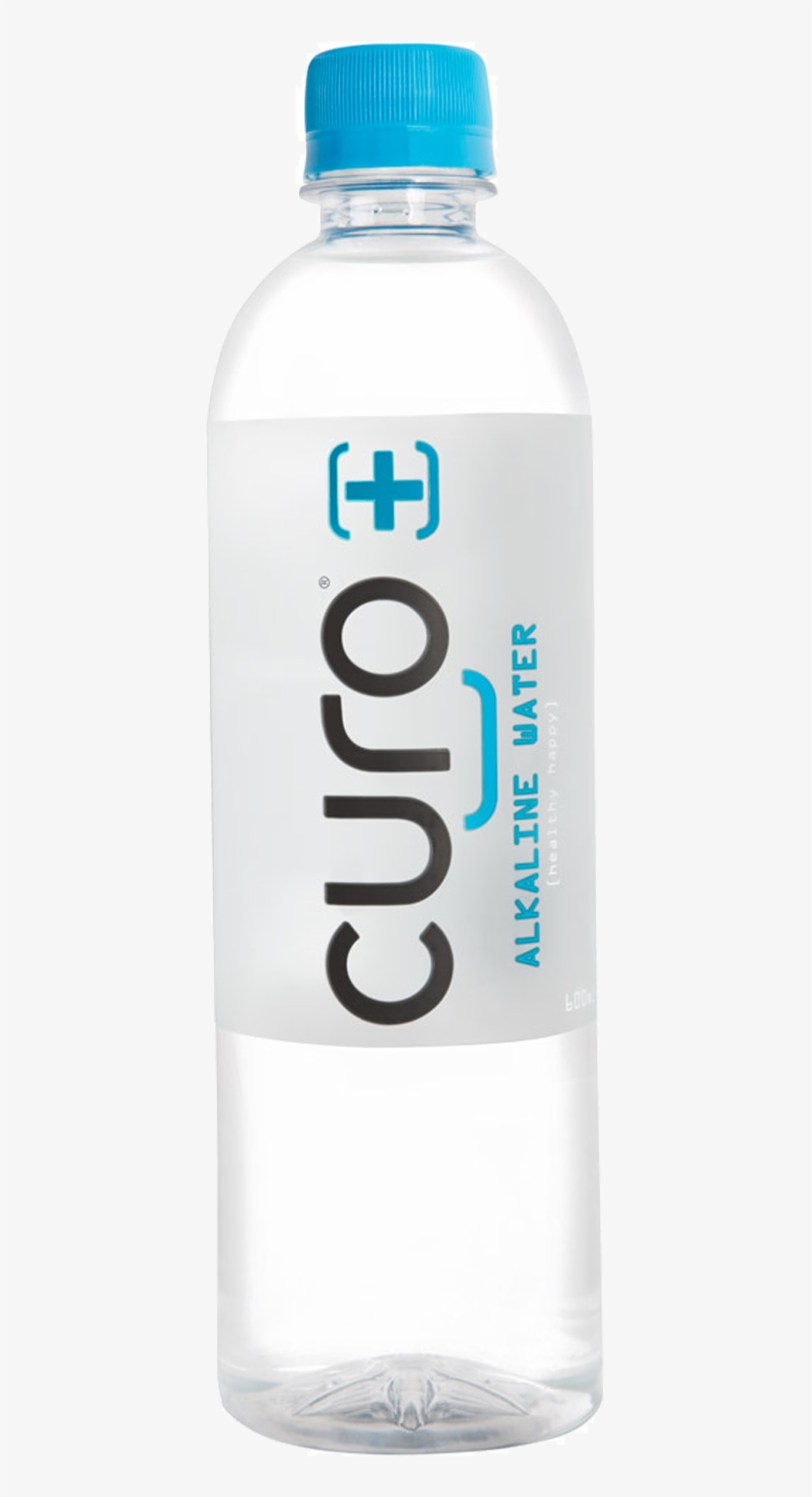 Curo Natural Alkaline Water 600ml - Curo Natural Alkaline Water, transparent png #3131972
