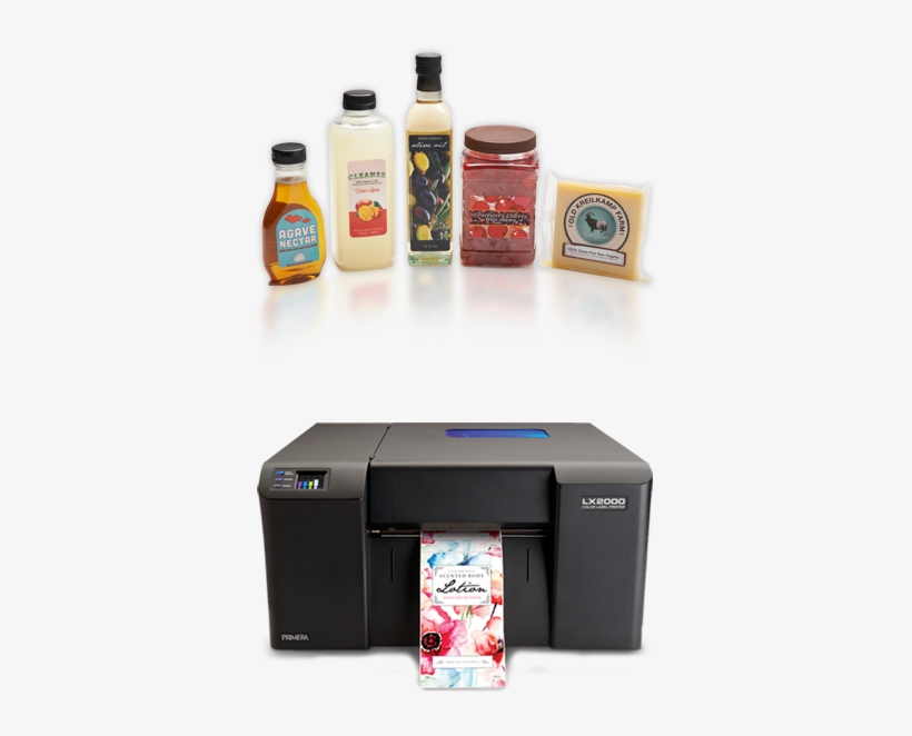 Previous - Primera Lx2000e Color Inkjet Label Printer - Wireless, transparent png #3132130
