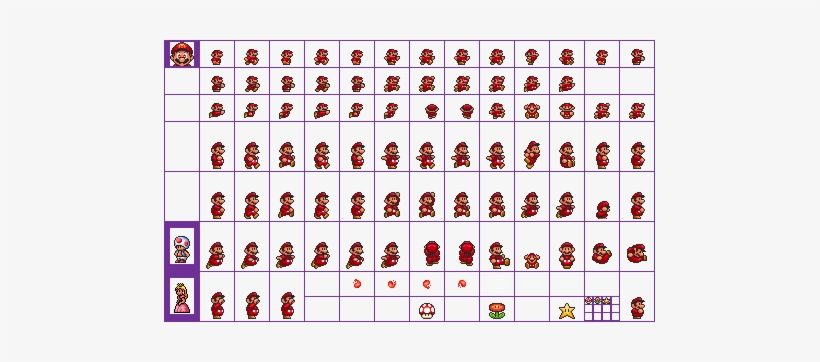 Mario Fireball Sprite - Super Mario Running Sprite, transparent png #3132467