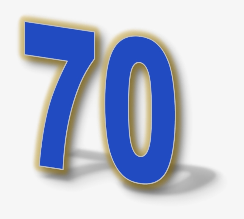 T Is 100 Days From The 70th Anniversary Of The Ending - 70th Png, transparent png #3132512