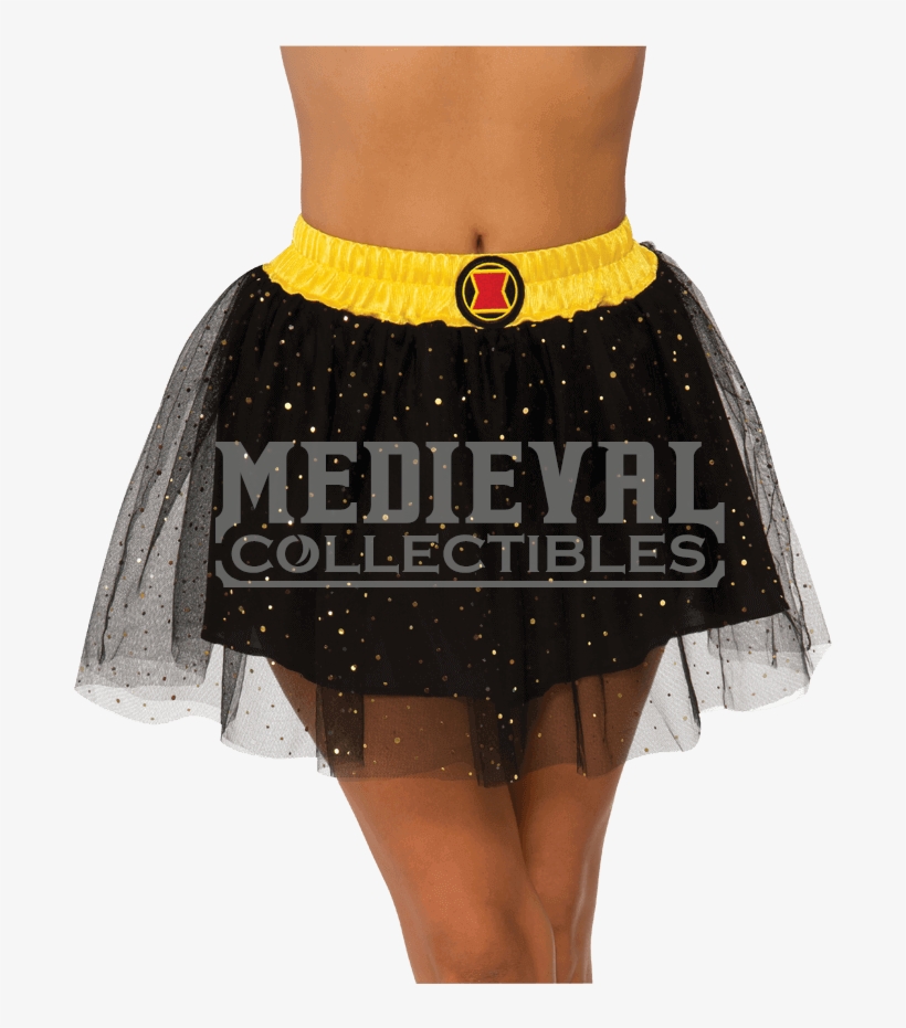 Adult Black Widow Tutu Skirt - Disfraz Viuda Negra Tutu, transparent png #3132568