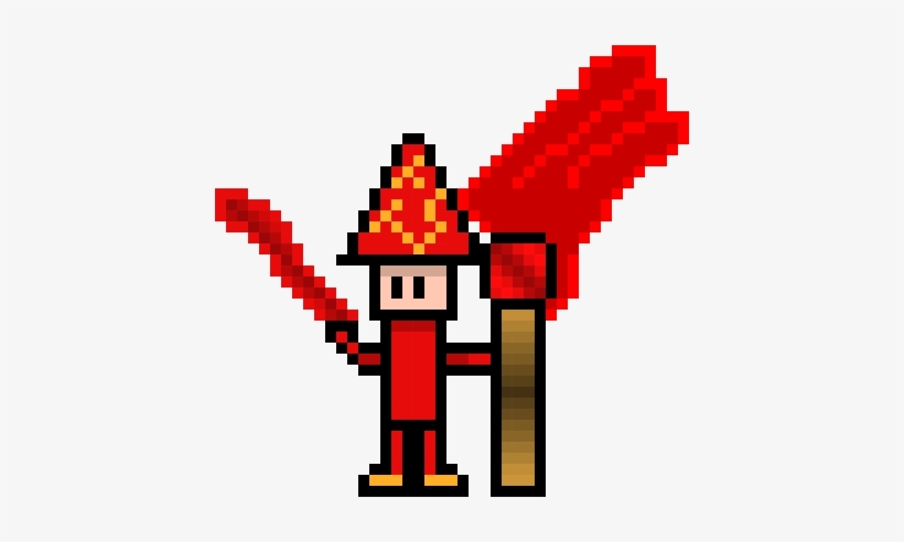 Pixel Clipart Fireball - Clip Art, transparent png #3132619