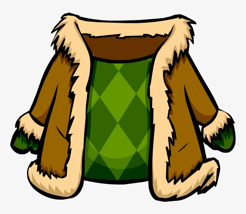 Green Suede Jacket Clothing Icon Id 232 Club Penguin - penguin roblox id