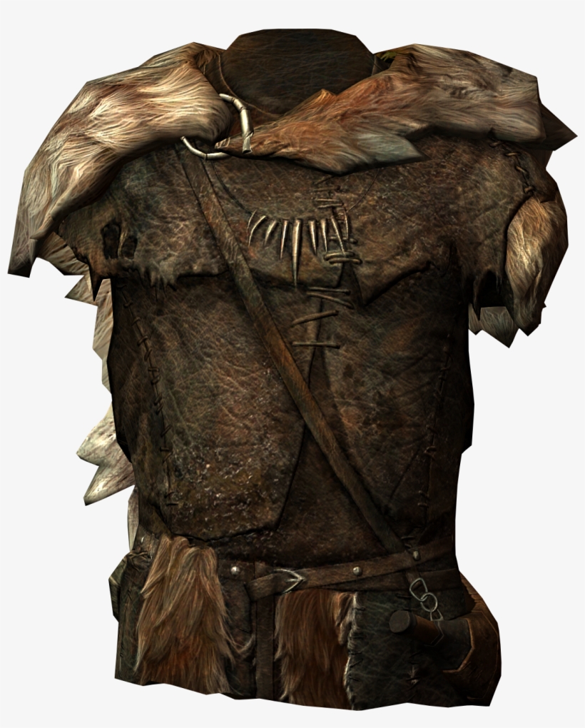 Fur Armor 0010594f - Skyrim Armure De Peau, transparent png #3132712