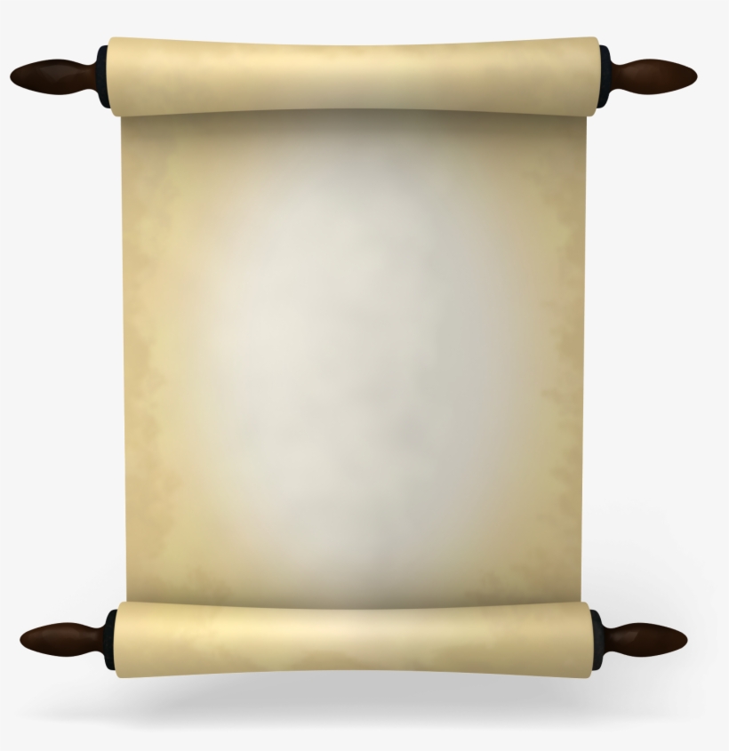 Art Illustration Of An Unrolled Scroll Of Parchment - Scroll Clip Art, transparent png #3132821