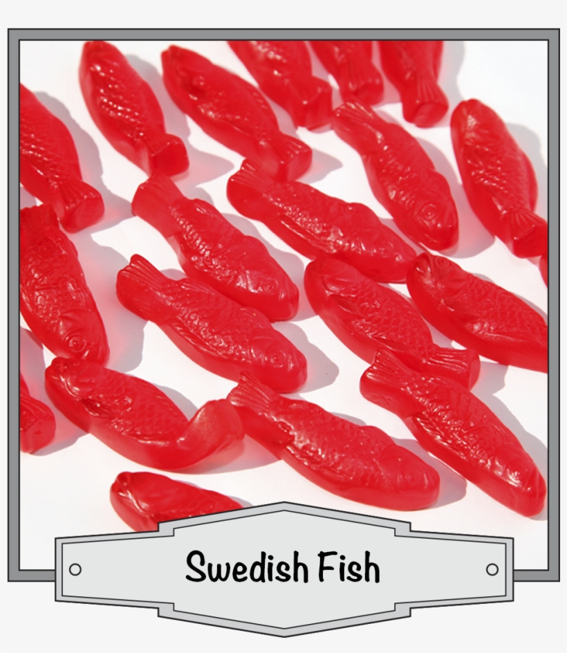 Red Swedish Fish (large) 1.5 Lb, transparent png #3133393