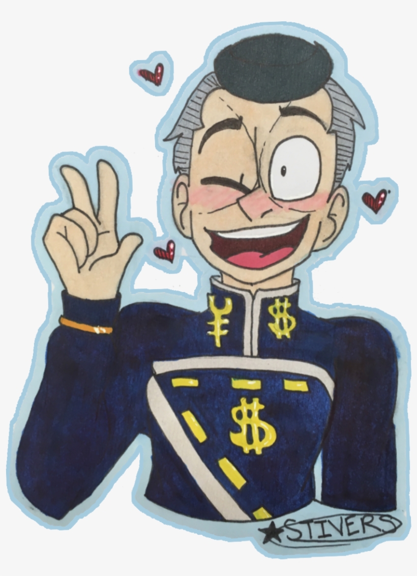 Jjba Art Discord Okuyasu Nijimura Kakyoin Noriaki Noriaki, transparent png #3133551