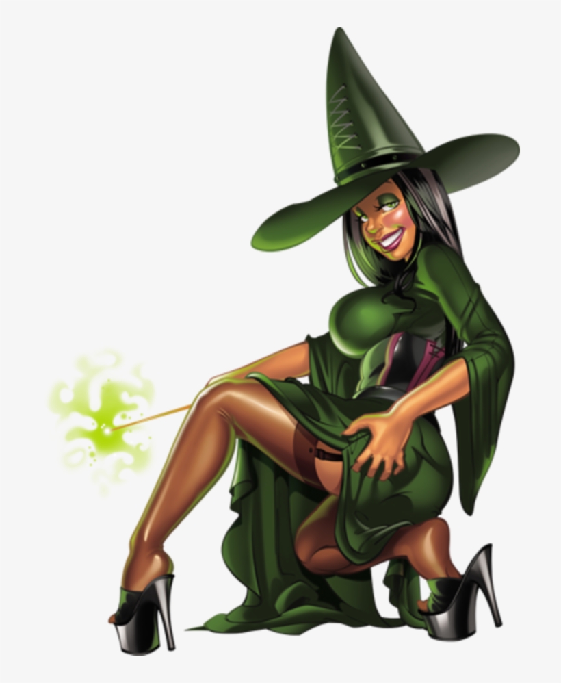 Halloween Sexy Witch - Sexy Halloween Witch Png, transparent png #3133645