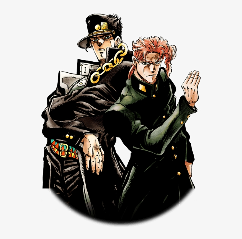 Unit Jotaro Kujo And Kakyoin Noriaki - Jotaro Kujo And Kakyoin, transparent png #3133753