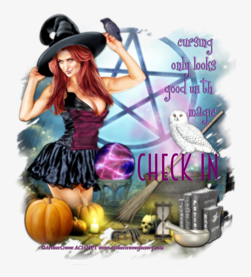 Model Sexy Witch Snags - Pumpkin, transparent png #3133877