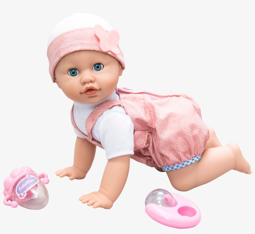 Bebellino Crawling Baby Doll, , Large - Doll, transparent png #3133973