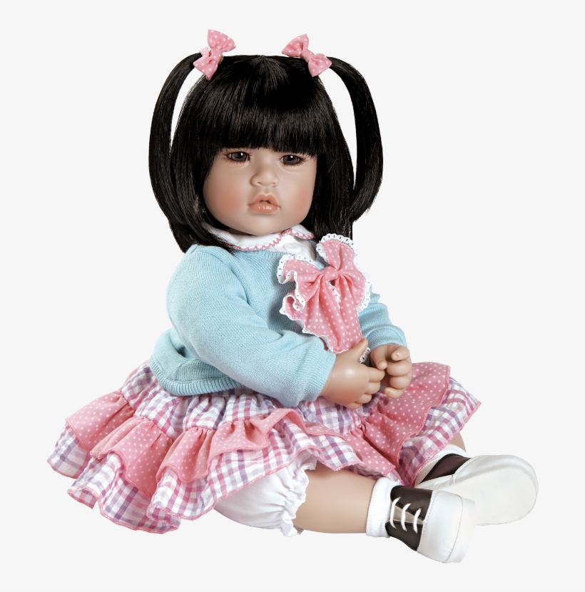 Adora Baby Doll Smart Cookie - Dolls With Black Hair, transparent png #3134015