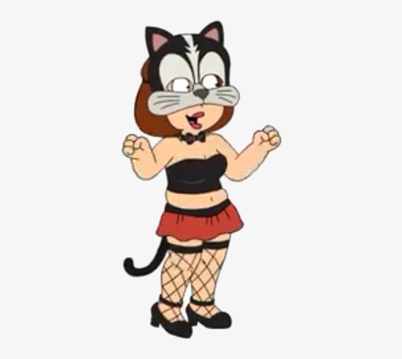 Halloween Character Profiles - Slutty Cat Family Guy, transparent png #3134380
