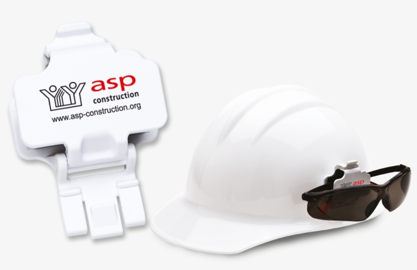 10429casque 10429seul - Clip' N Go-safety Glasses Holder Quantity(250), transparent png #3134403