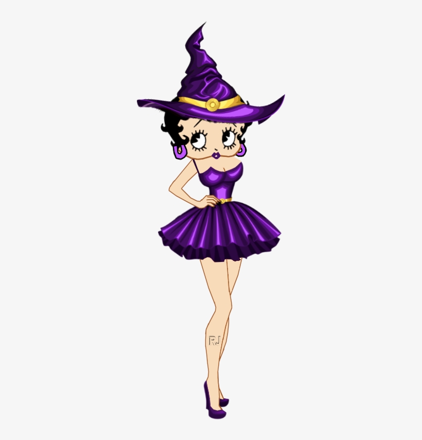 Bb Sexy Witch Betty Boop Halloween, Halloween Parade, - Witchcraft, transparent png #3134407