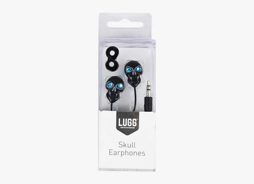 Skull Stereo Earphones - Stereophonic Sound, transparent png #3134479
