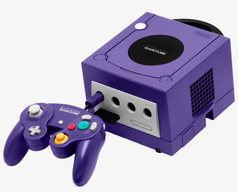 The Gamecube Was A Powerful System, Capable Of Graphics - Nintendo Gamecube Console (black) [pre-owned] Gamecube, transparent png #3134484