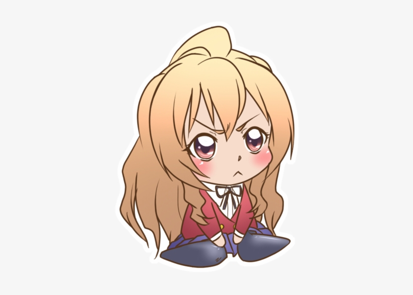 Aisaka Taiga Chibi - Aisaka Taiga Gif Chibi, transparent png #3134553