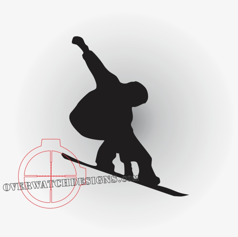 Snowboarder Sticker - T-shirt Snowboarding, transparent png #3134639